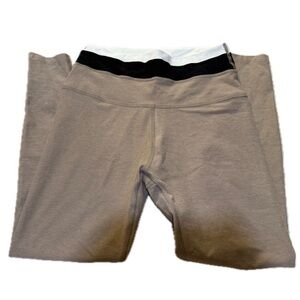 Beyond Yoga Cream and Brown Apparel